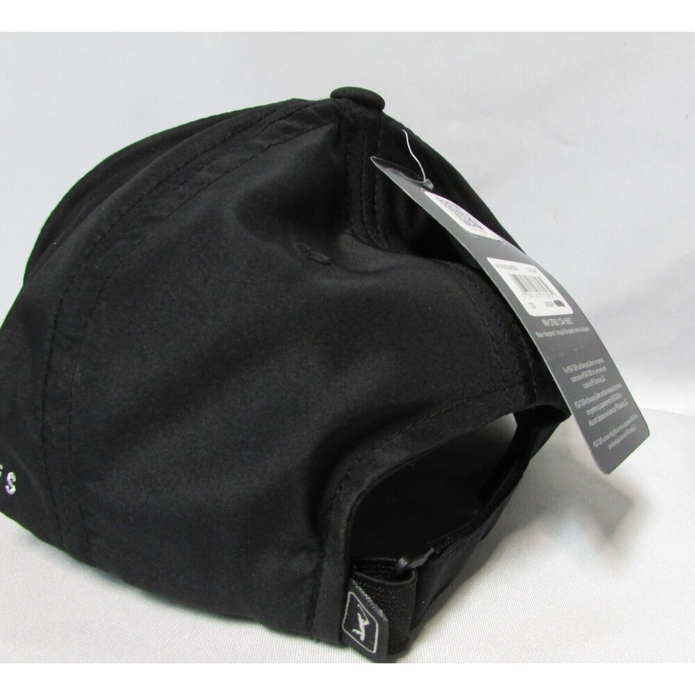 PGA Tour Pro Series Golf Hat Adult Adjustable Black Moisture Wicking - Picture 7 of 11